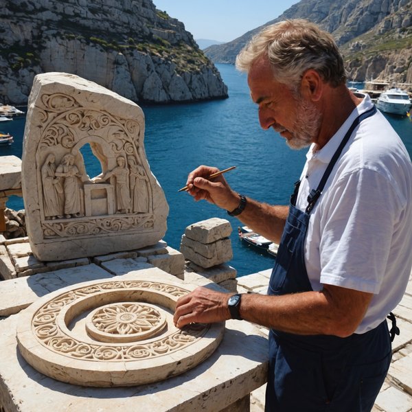 Comment choisir une croisière qui offre des ateliers de sculpture sur pierre en Grèce?
