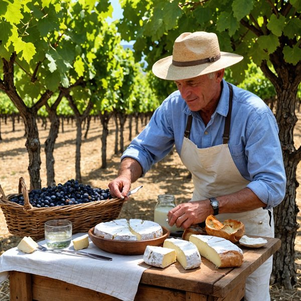 Comment organiser un séjour en Provence avec des ateliers de fabrication de fromage de chèvre et des visites de vignobles?