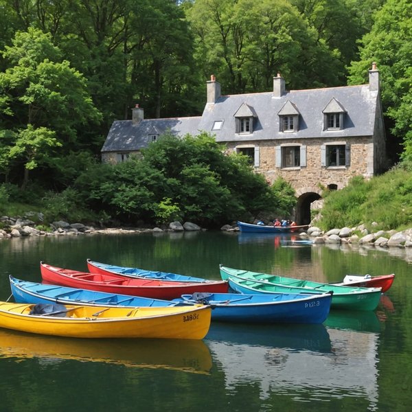 Est-il possible de louer une maison de vacances en Bretagne avec des ateliers de poterie et des excursions en kayak?