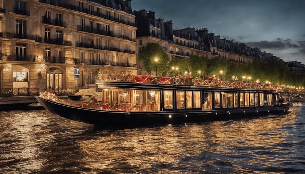 Un événement exceptionnel : optez pour la location de péniches à paris